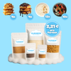 1 Monat High-Protein-Frühstück Pancakes + Porridge + Müsli